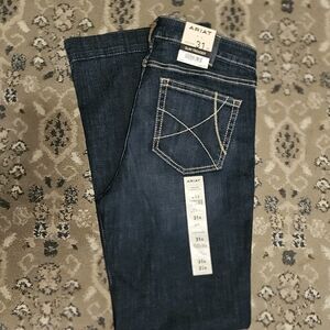 Ariat Women's mid rise blue jeans